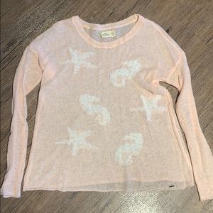 Light Pink Sea Themed Sweater